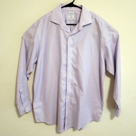 Brooks Brothers Long Sleeve Shirt 16.5 Non Iron - Picture 2 of 4